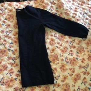 Navy express 3/4 dress top